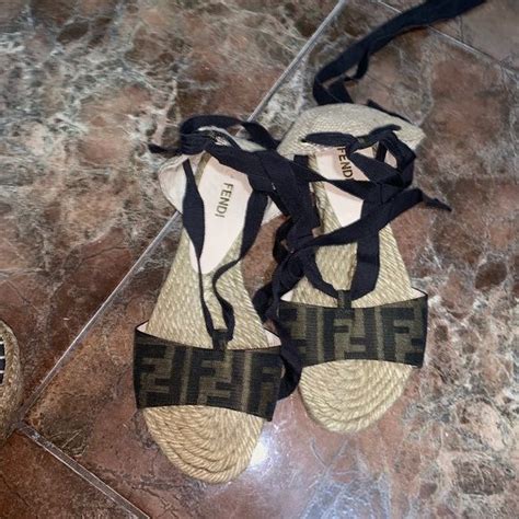 used fendi sandals|More.